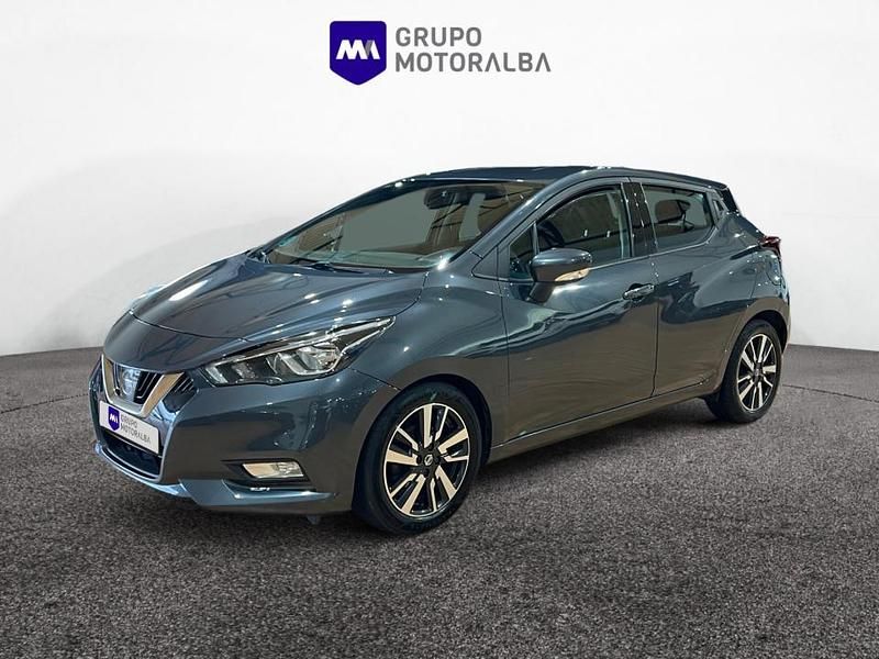 Usado Nissan Micra N-Connecta 90 CV (66 kW) 2018 Blanco Utilitario