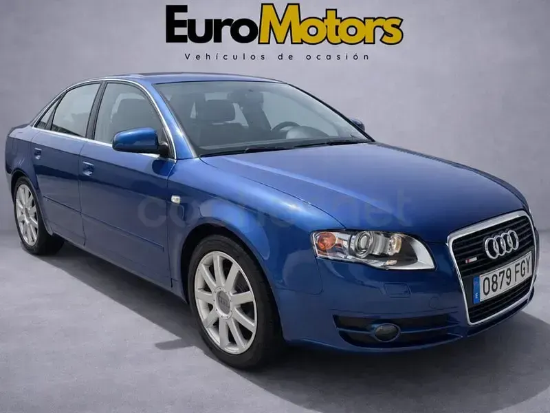 Usado Audi A4 140 CV (102 kW) 2006 Azul Berlina