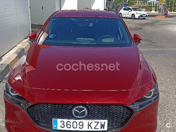 Granate Usado 2019 Mazda 3 Berlina | 19.000 € (Precio justo) - Imagen 1/4