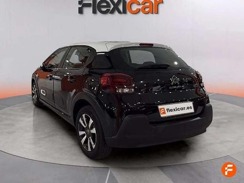 Usado Citroën C3 Feel 110 CV (80 kW) 2021 Negro Utilitario