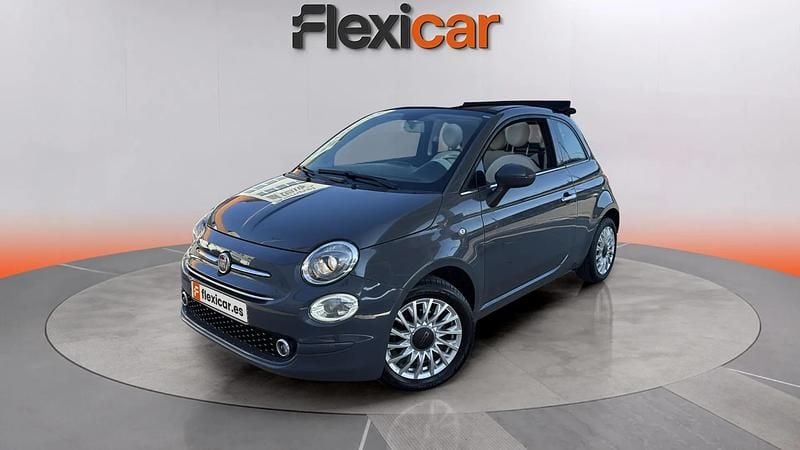 Usado Fiat 500 Lounge 69 CV (50 kW) 2019 Gris Descapotable