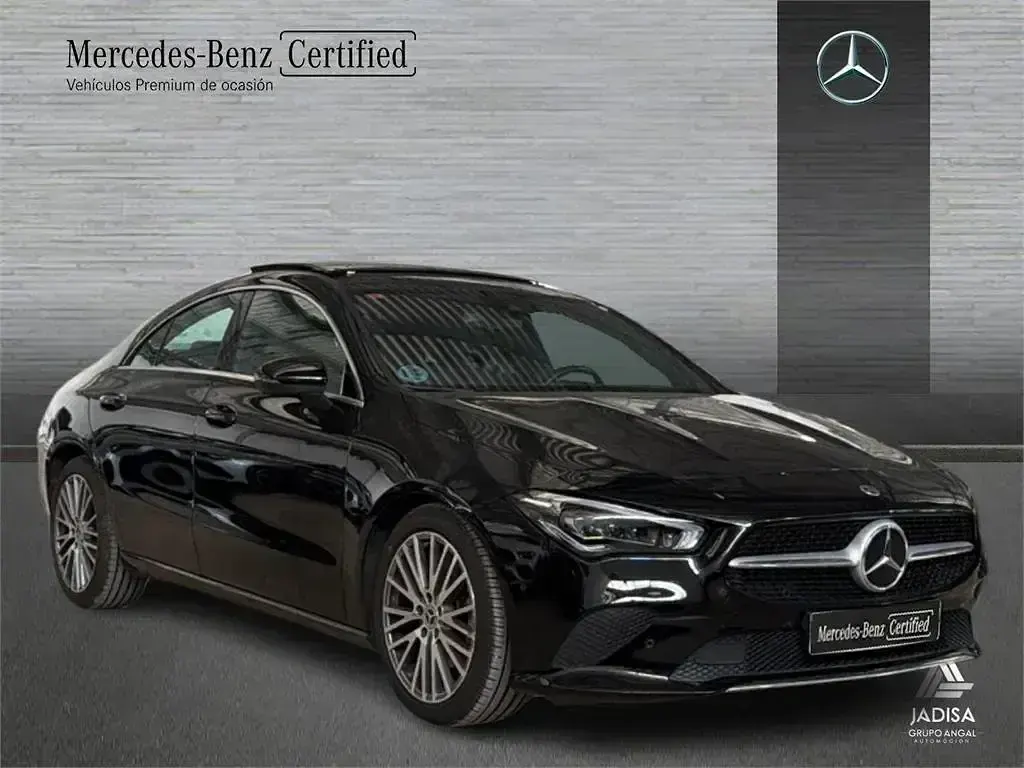 Usado Mercedes CLA220 190 CV (139 kW) 2021 Negro Berlina