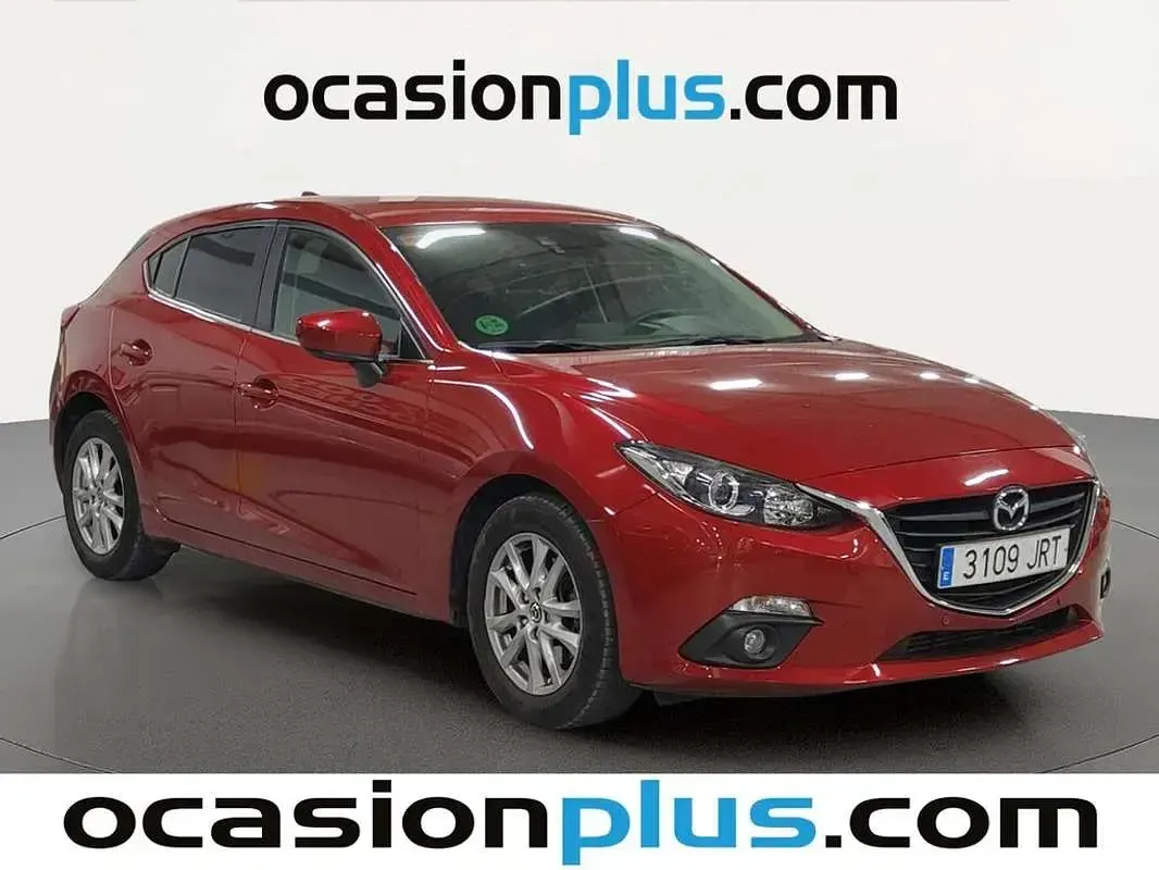 Usado Mazda 3 Style 150 CV (110 kW) 2016 Rojo Utilitario