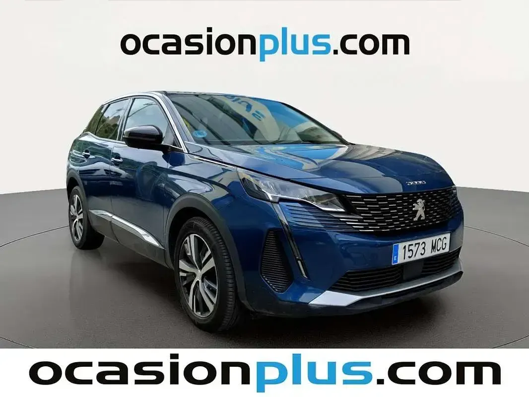Usado Peugeot 3008 Active 131 CV (96 kW) 2022 Azul SUV