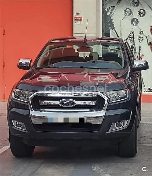 Gris / plata Usado 2018 Ford Ranger XLT Recogida | 28.500 € (Un poco caro) - Imagen 1/4