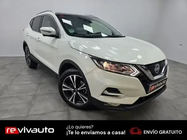 Usado Nissan Qashqai N-Connecta 115 CV (84 kW) 2021 Blanco SUV