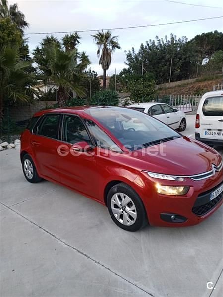 Rojo Usado 2016 Citroën C4 Picasso Attraction Monovolumen | 7700 € (Precio justo) - Imagen 1/4
