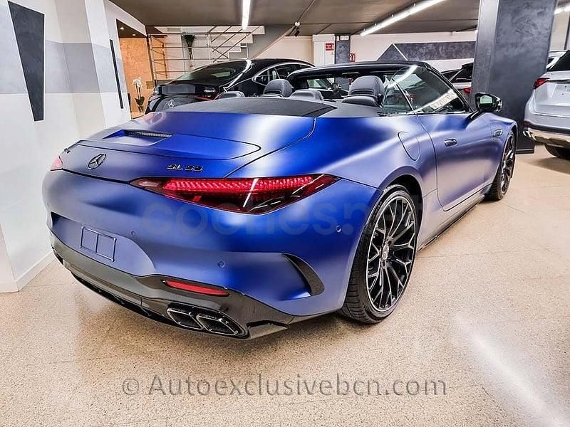 Usado Mercedes SL43 AMG AMG 381 CV (280 kW) 2022 Azul Descapotable