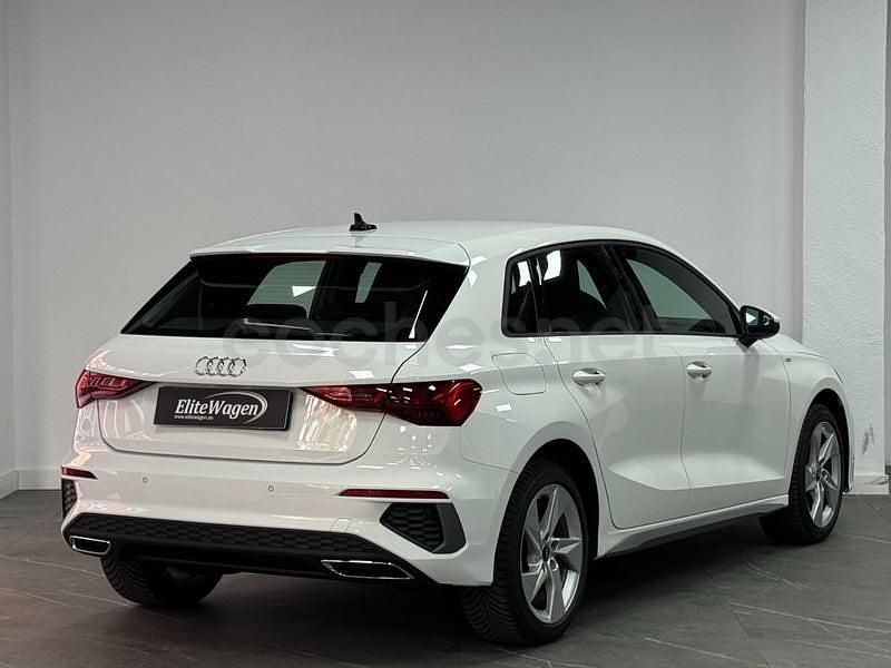 Usado Audi A3 S-Line 204 CV (150 kW) 2022 Blanco Berlina
