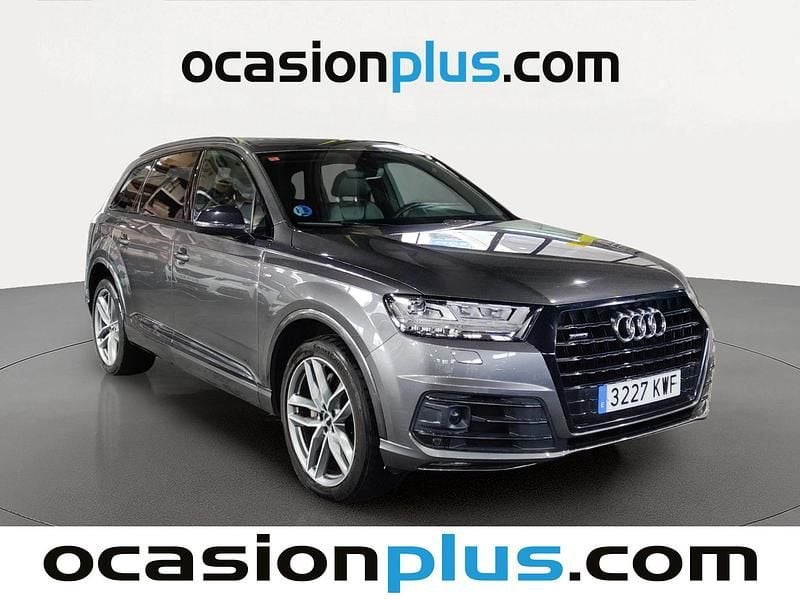 Usado Audi Q7 S-Line 286 CV (210 kW) 2019 Gris SUV