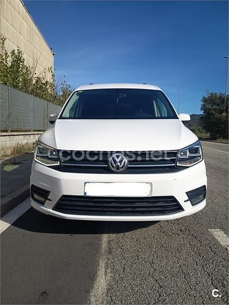 Usado VW Caddy 102 CV (75 kW) 2018 Blanco Monovolumen