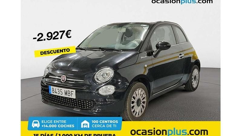 Negro Usado 2022 Fiat 500C Dolcevita Descapotable | 9557 € (Buen precio) - Imagen 1/4