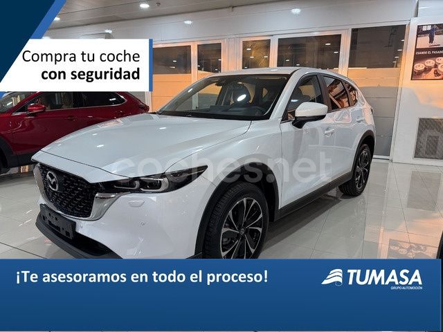 Blanco Usado 2023 Mazda CX-5 Ad'Vantage SUV | 31.900 € (Precio justo) - Imagen 1/4