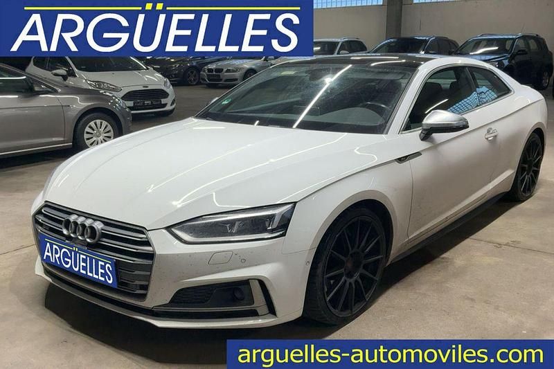 Blanco Usado 2017 Audi A5 Ambiente Coupe | 35.800 € (Buen precio) - Imagen 1/4