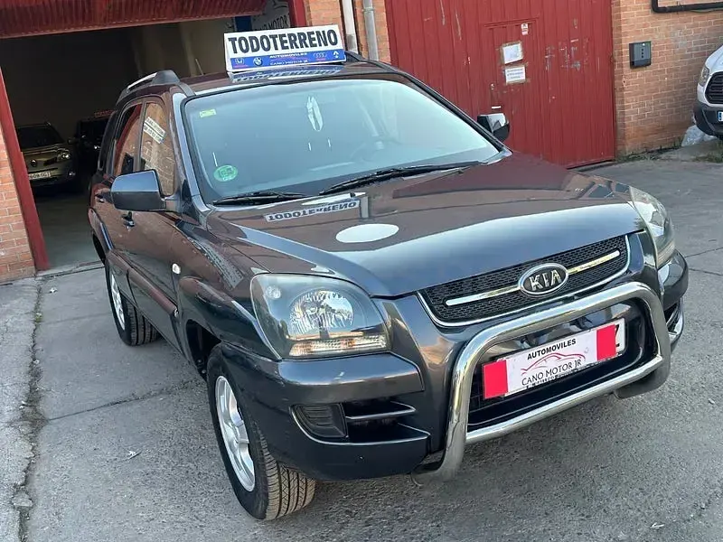 Usado Kia Sportage 142 CV (104 kW) 2007 Negro SUV