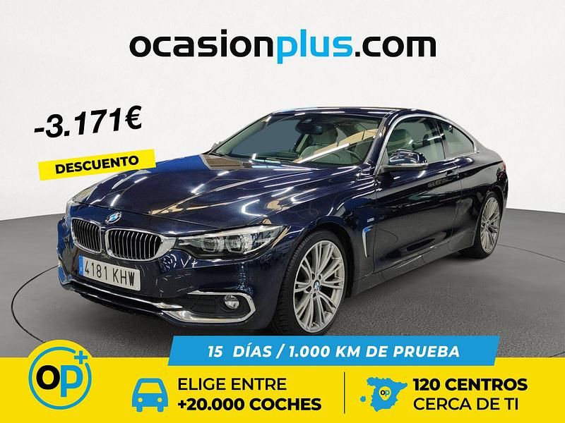 Azul Usado 2018 BMW 420 Coupe | 23.890 € (Un poco caro) - Imagen 1/4