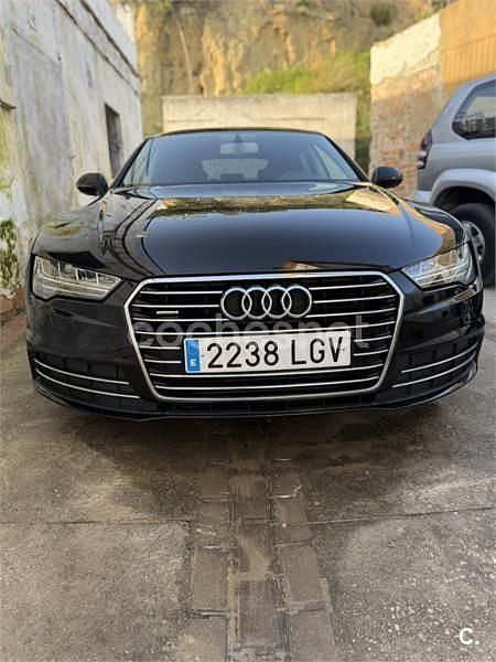 Usado Audi A7 Sportback S-Line 252 CV (185 kW) 2017 Negro Utilitario