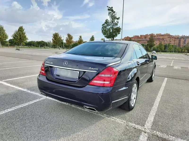 Usado Mercedes S350 258 CV (189 kW) 2010 Azul Berlina