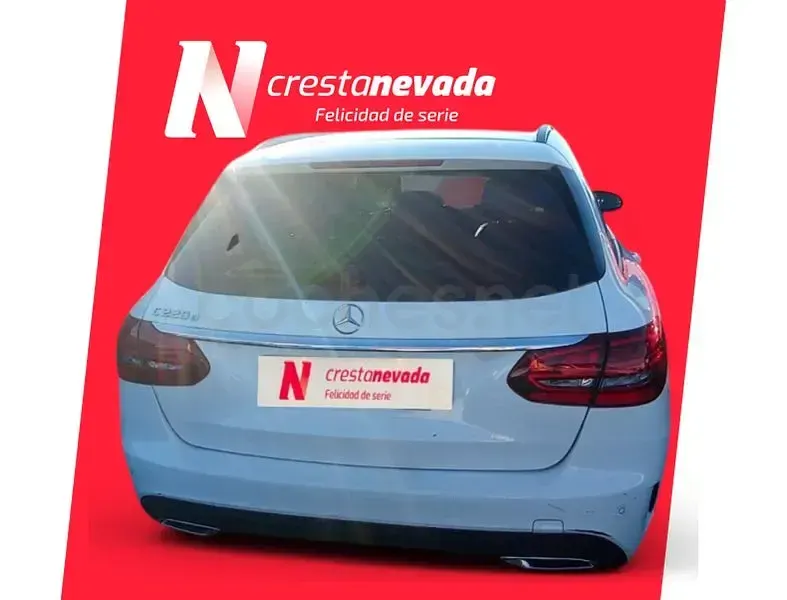 Usado Mercedes C220 194 CV (142 kW) 2021 Blanco Familiar