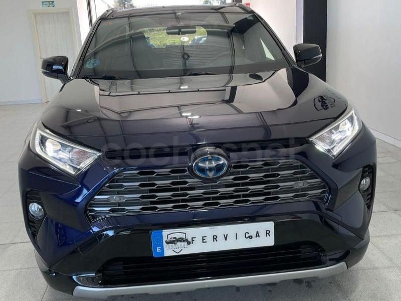 Usado Toyota RAV4 Hybrid Style 218 CV (160 kW) 2019 Azul SUV