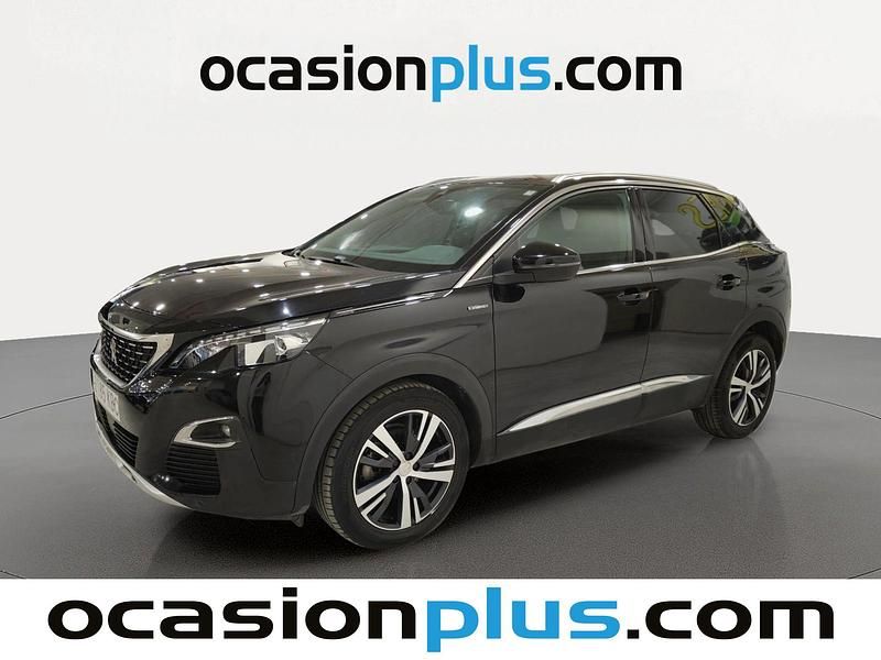 Usado Peugeot 3008 GT-line 165 CV (121 kW) 2017 Negro SUV