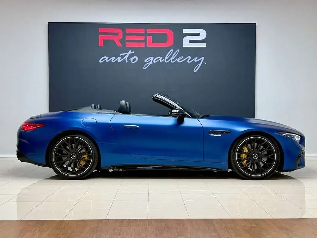 Usado Mercedes SL43 AMG AMG 585 CV (430 kW) 2022 Azul Descapotable
