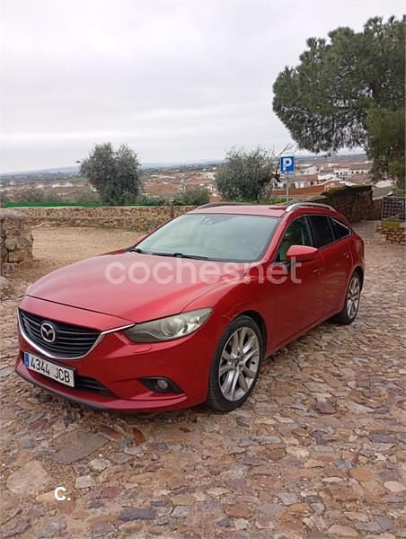 Brugt Mazda 6 Luxury 150 HK (110 kW) 2015 Rød Stationcar