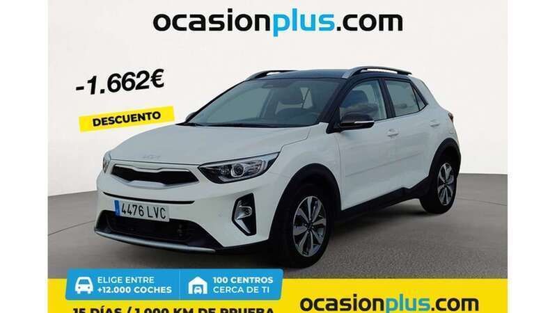 Blanco Usado 2021 Kia Stonic SUV | 16.628 € (Precio justo) - Imagen 1/4