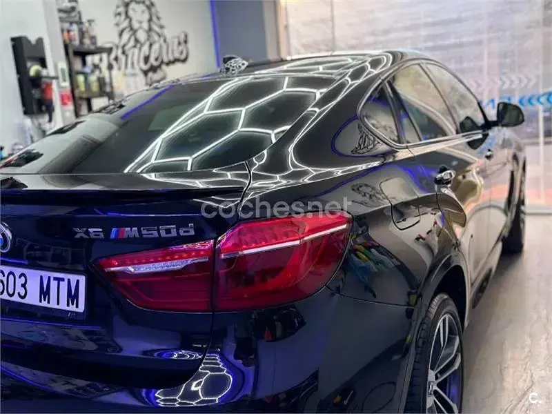 Usado BMW X6 M50 381 CV (280 kW) 2017 Negro SUV