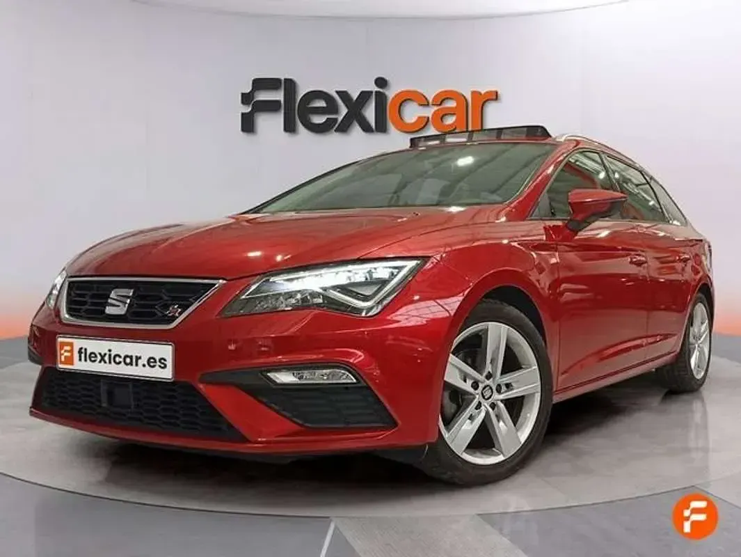 Usado Seat Leon ST FR 150 CV (110 kW) 2017 Rojo Familiar