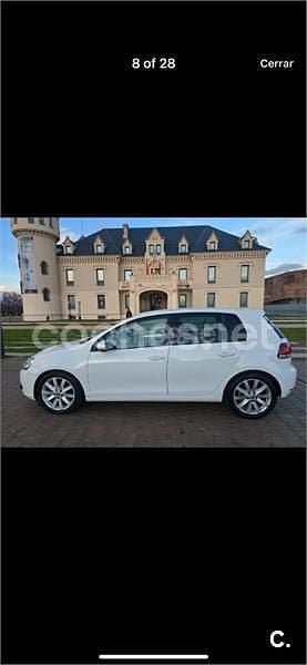 Usado VW Golf VI Sport 105 CV (77 kW) 2010 Blanco Utilitario