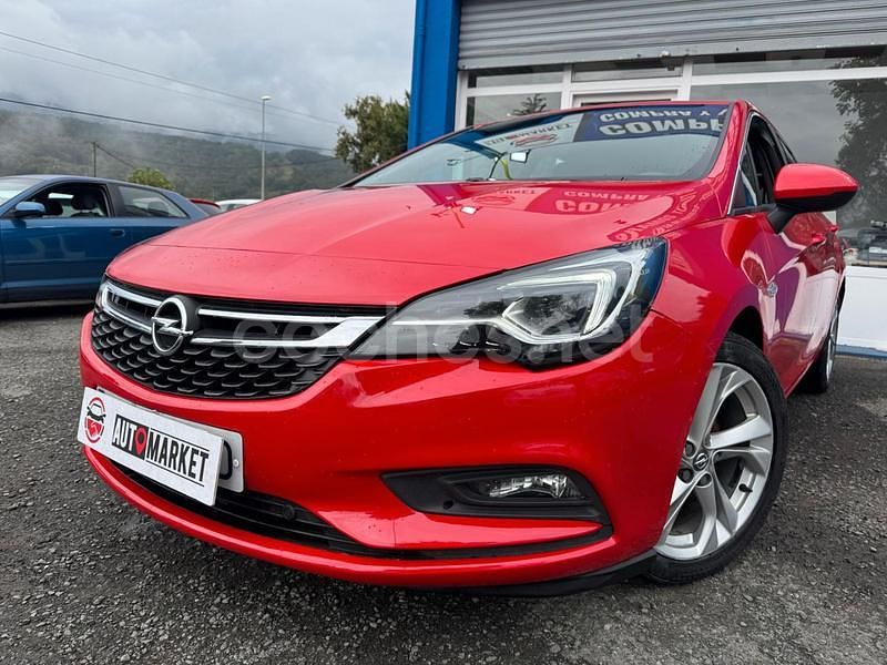 Rojo Usado 2016 Opel Astra Elegance Berlina | 8990 € (Precio justo) - Imagen 1/4