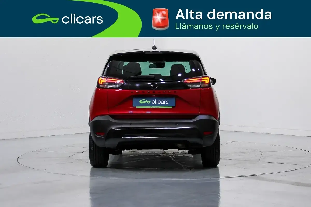 Usado Opel Crossland GS Line 110 CV (80 kW) 2022 Rojo SUV