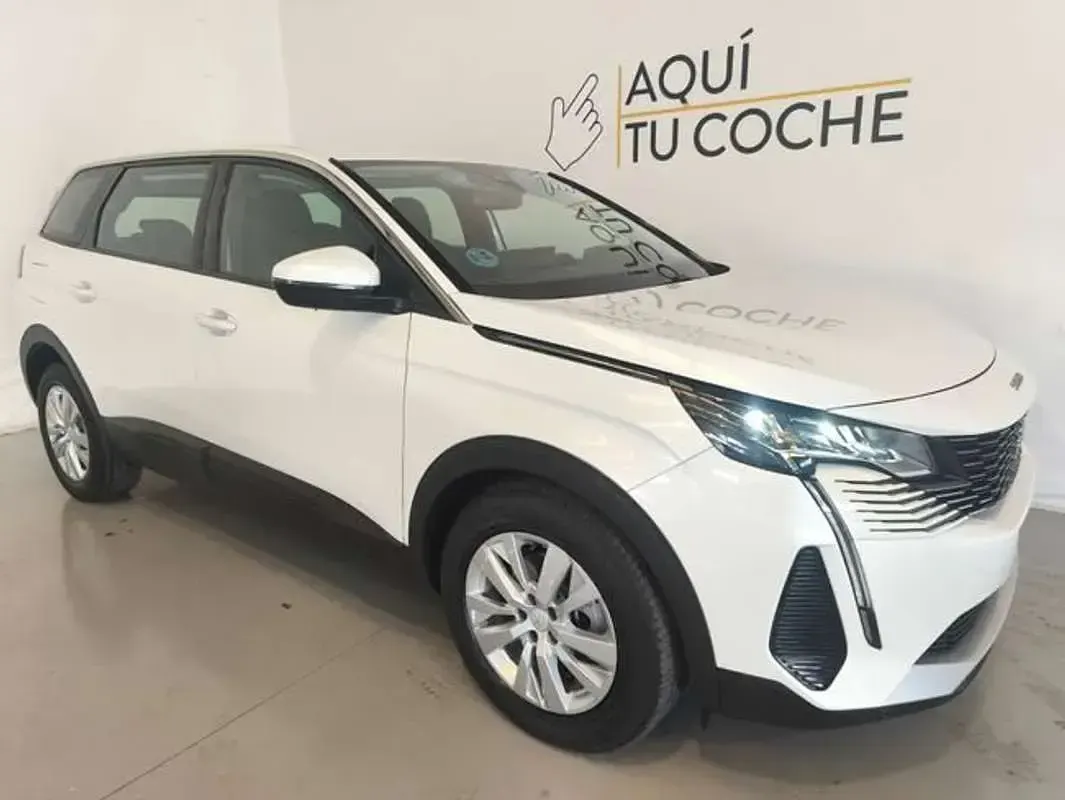 Usado Peugeot 5008 Active 131 CV (96 kW) 2021 Blanco SUV