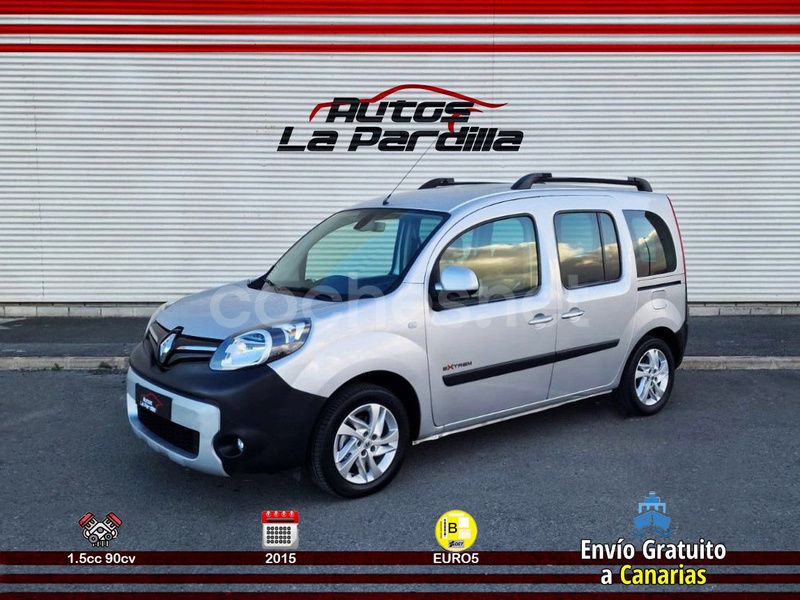 Gris / plata Usado 2015 Renault Kangoo SE Monovolumen | 12.390 € (Un poco caro) - Imagen 1/4