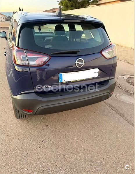 Usado Opel Crossland X Selective 81 HP (59 kW) 2017 Azul SUV