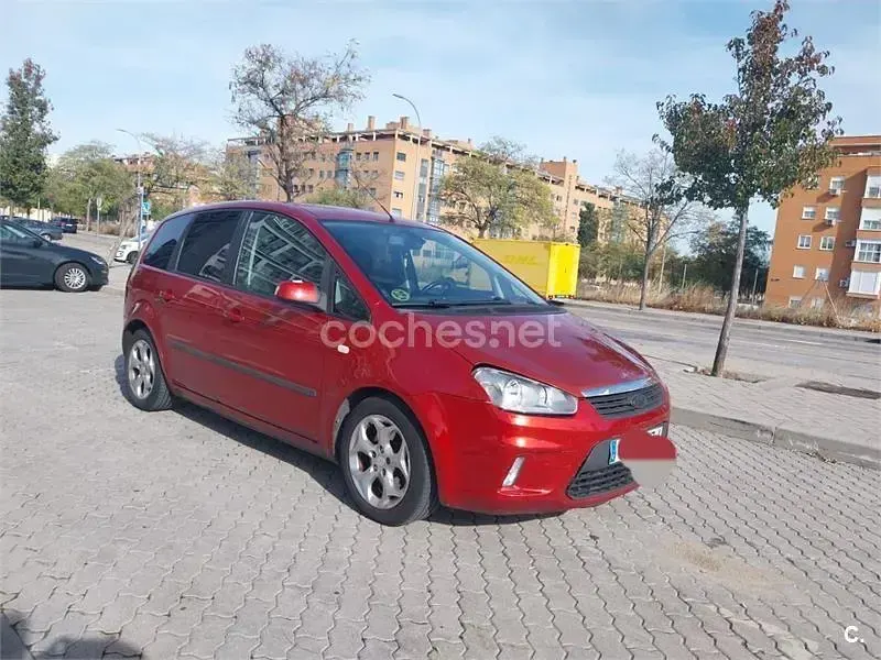 Usado Ford C-MAX Ghia 115 CV (84 kW) 2008 Rojo Monovolumen