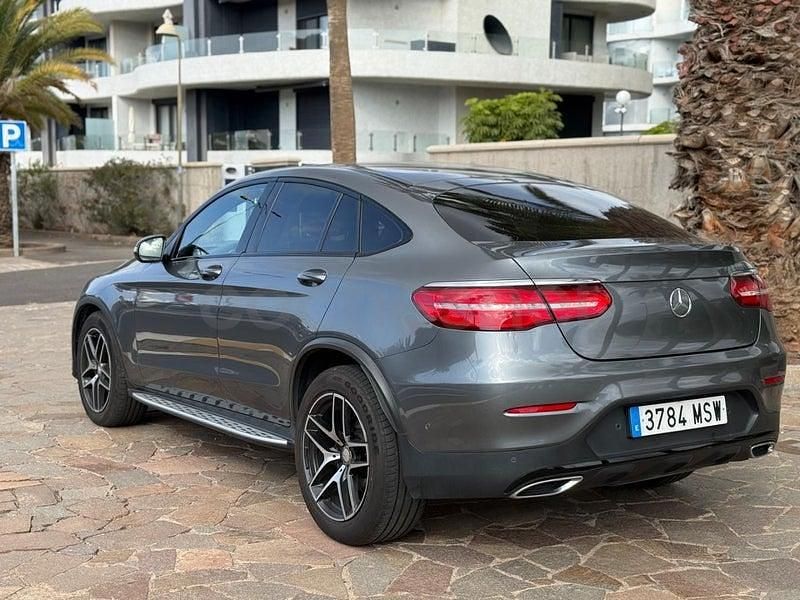 Usado Mercedes GLC220 170 CV (125 kW) 2017 Gris / plata Coupe