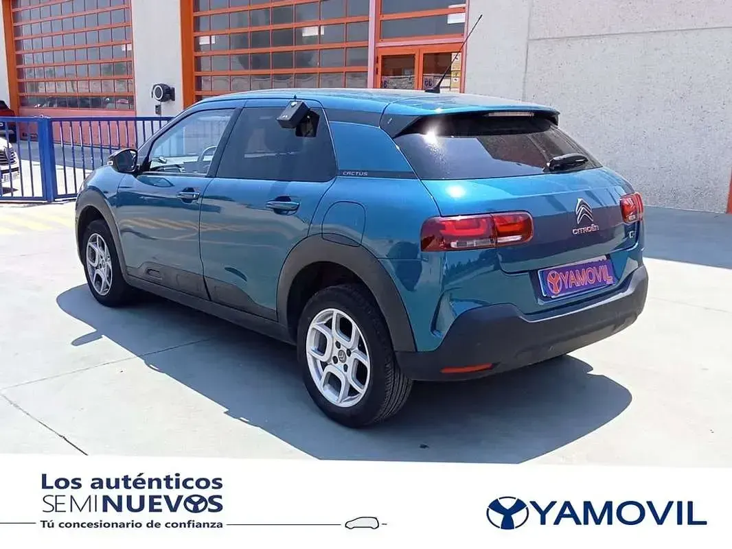 Usado Citroën C4 Cactus Feel 110 CV (80 kW) 2018 Azul Utilitario