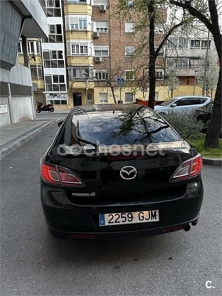 Usado Mazda 6 Active 140 CV (102 kW) 2008 Negro Berlina