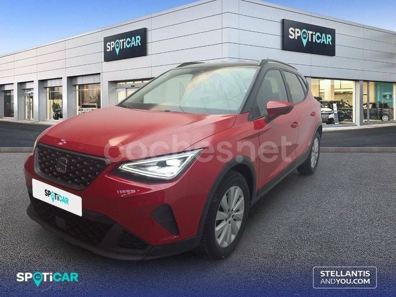 Rojo Usado 2021 Seat Arona Style Plus SUV | 14.490 € (Precio justo) - Imagen 1/4