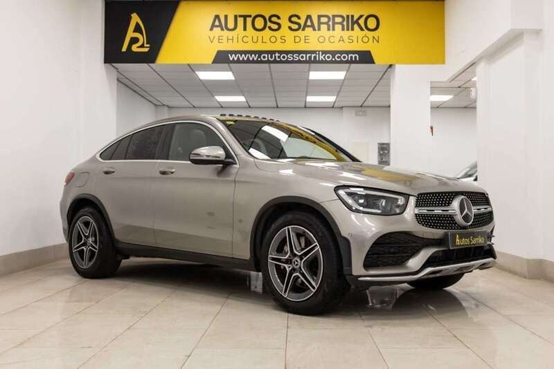 Beige Usado 2020 Mercedes GLC300 Coupe | 48.900 € (Un poco caro) - Imagen 1/4