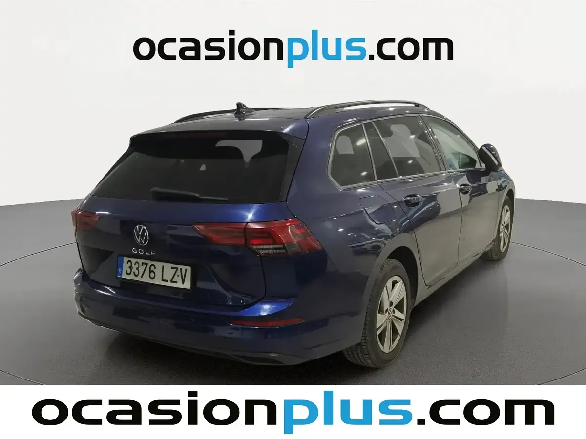 Usado VW Golf VII Life 115 CV (84 kW) 2021 Azul Utilitario