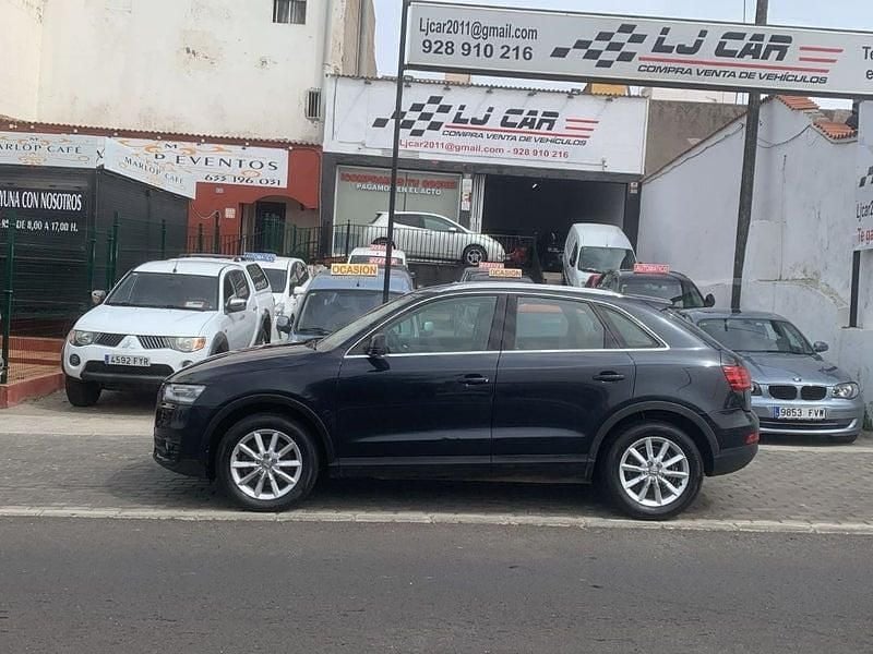 Usado Audi Q3 Attraction 150 CV (110 kW) 2013 Azul SUV