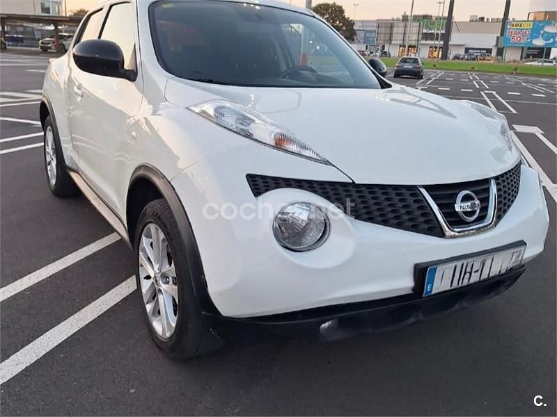 Usado Nissan Juke Acenta 110 CV (80 kW) 2013 Blanco SUV