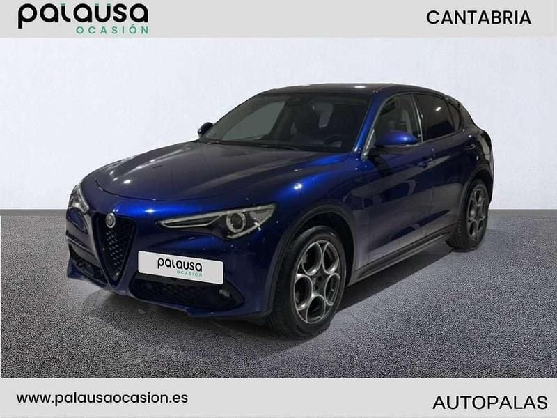 Azul Usado 2021 Alfa Romeo Stelvio Sprint SUV | 25.500 € (Super precio) - Imagen 1/4