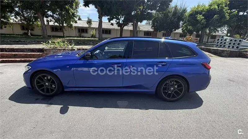 Usado BMW 320 Shadowline 190 CV (139 kW) 2019 Azul Familiar