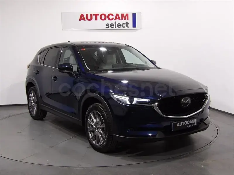 Usado Mazda CX-5 Signature 194 CV (142 kW) 2021 Azul SUV