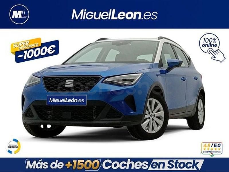 Usado Seat Arona Style 110 CV (80 kW) 2023 Azul SUV