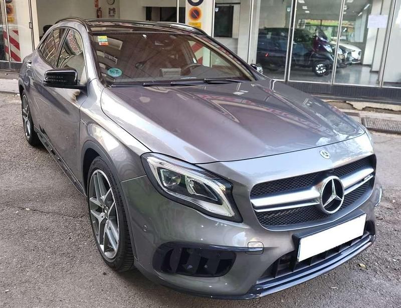 Usado Mercedes GLA45 AMG AMG 381 CV (280 kW) 2018 Gris SUV